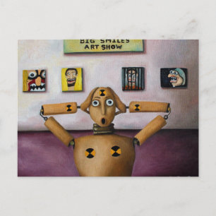 Carte Postale Le Cri Au Big Smiles Art Show