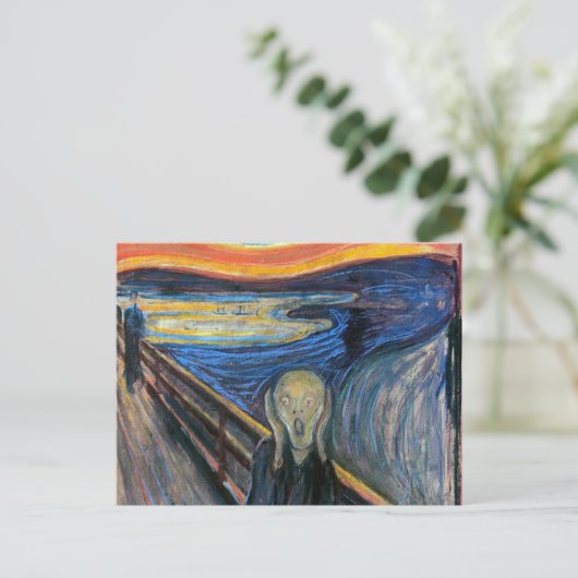 Carte Postale Le cri d'Edvard Munch (Debout devant)