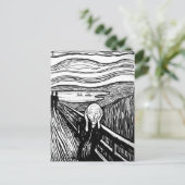 Carte Postale Le cri d'Edvard Munch (Debout devant)