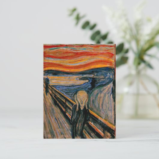 Carte Postale Le Cri d'Edvard Munch  (Debout devant)