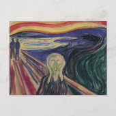 Carte Postale Le Cri d'Edvard Munch, Expressionnisme Vintage (Devant)