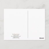 Carte Postale Le cri du rêve (Dos)