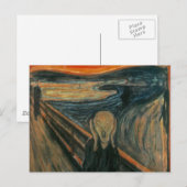 Carte Postale Le Cri - Edvard Munch (Devant / Derrière)