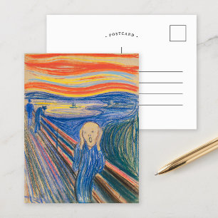 Carte Postale Le cri Edvard Munch