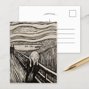 Carte Postale Le cri   Edvard Munch