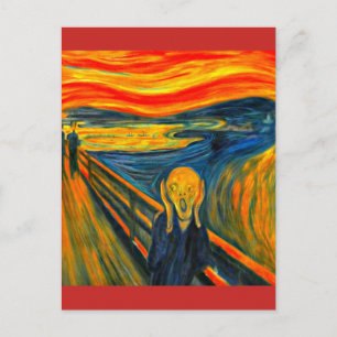 Carte Postale Le cri - Edvard Munch - Art Post Card