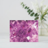 Carte Postale Le cristal de violet (Debout devant)