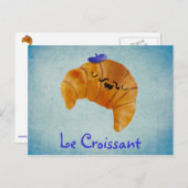 Carte Postale Le Croissant (Devant / Derrière)