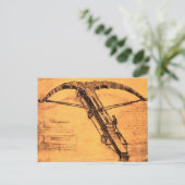 Carte Postale LE CROSSBOW GÉANT, Parchemin antique (Debout devant)