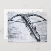 Carte Postale LE CROSSBOW GÉANT, Parchemin antique (Devant / Derrière)