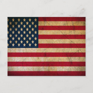 Carte Postale Le cru s'est fané vieille grunge d'antiquité de