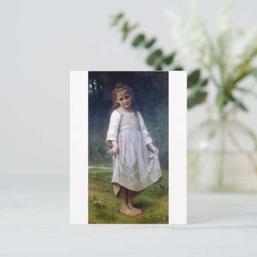 Carte Postale Le Curtsey, Bouguereau (Debout devant)