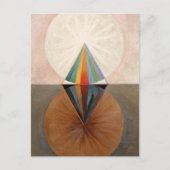 Carte Postale Le Cygne, Groupe IX, No.12 par Hilma af Klint (Devant)