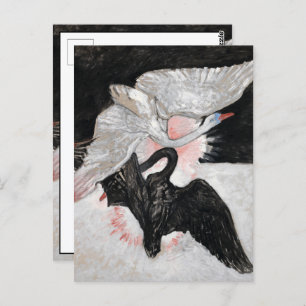 Carte Postale Le Cygne, Groupe IX, No 2 par Hilma af Klint