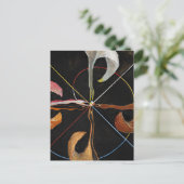 Carte Postale Le Cygne, Groupe IX, No 7 par Hilma af Klint (Debout devant)