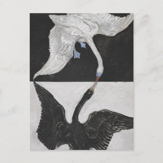Carte Postale Le Cygne, n° 1 | Hilma af Klint (Devant)