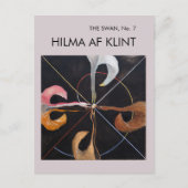 Carte Postale Le Cygne n° 7, Hilma af Klint (Devant)