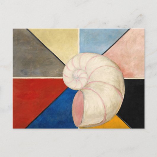 Carte Postale Le Cygne, No.19 par Hilma af Klint (Devant)