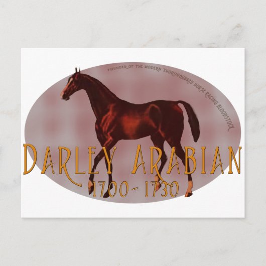Carte Postale Le Darley Arabian (Devant)