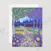 Carte Postale Le défrichement 2011 (Devant / Derrière)