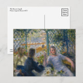 Carte Postale Le déjeuner du tour de Pierre-Auguste Renoir (Devant / Derrière)