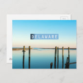 Carte Postale Le Delaware. (Devant / Derrière)
