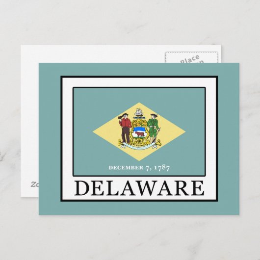 Carte Postale Le Delaware (Devant / Derrière)