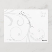 Carte Postale Le Delphic Sibyl - Fresco Chapelle Sixtine (Dos)