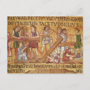 Carte Postale Le déluge, de l'Atrium, détail de