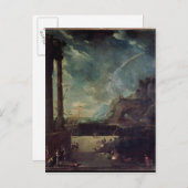 Carte Postale Le départ d'Aeneas de Carthage (Devant / Derrière)