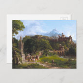 Carte Postale Le départ de Thomas Cole (Devant / Derrière)