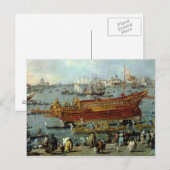 Carte Postale Le départ du Bucentaur (Devant / Derrière)