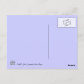 CARTE POSTALE LE DERNIER CONCERT DE PABLO (Dos)