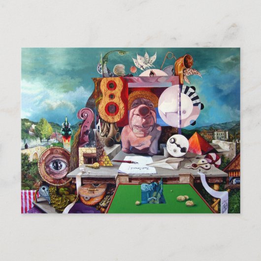 CARTE POSTALE LE DERNIER CONCERT DE PABLO (Devant)