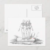 Carte Postale Le Dernier des Graces (Devant / Derrière)