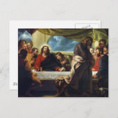 Carte Postale Le dernier dîner par Benjamin occidental (Devant / Derrière)