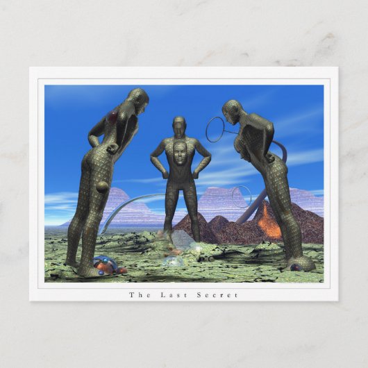 Carte Postale Le dernier secret (Devant)