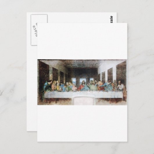 Carte Postale Le Dernier souper (Devant / Derrière)