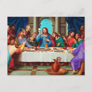 Carte Postale Le dernier souper
