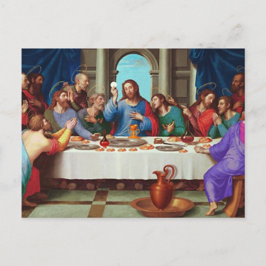 Carte Postale Le dernier souper (Devant)