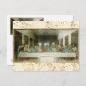 Carte Postale Le Dernier souper (Devant / Derrière)