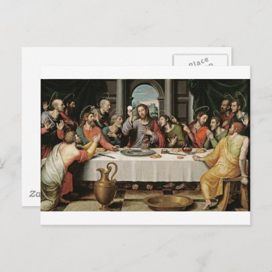 Carte Postale Le Dernier souper (Devant / Derrière)