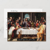 Carte Postale Le Dernier souper (Devant / Derrière)