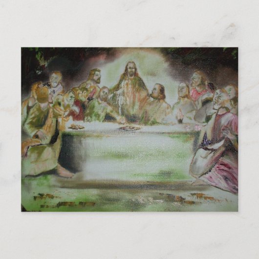 Carte Postale Le Dernier souper (Devant)