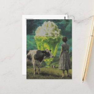 Carte Postale Le désert surréaliste de yummy à la chaux dans le 