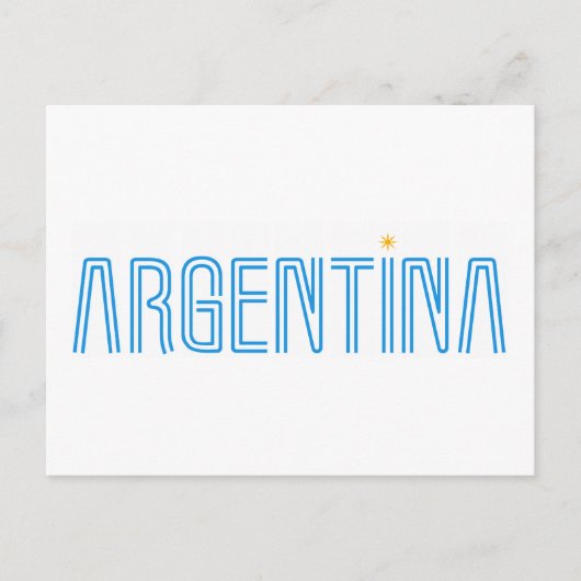 Carte Postale Le design argentin ! (Devant)
