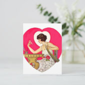 Carte Postale Le désir du coeur par C Coles Phillips (Debout devant)