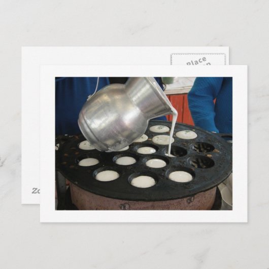 Carte Postale Le dessert thaïlandais (Devant / Derrière)