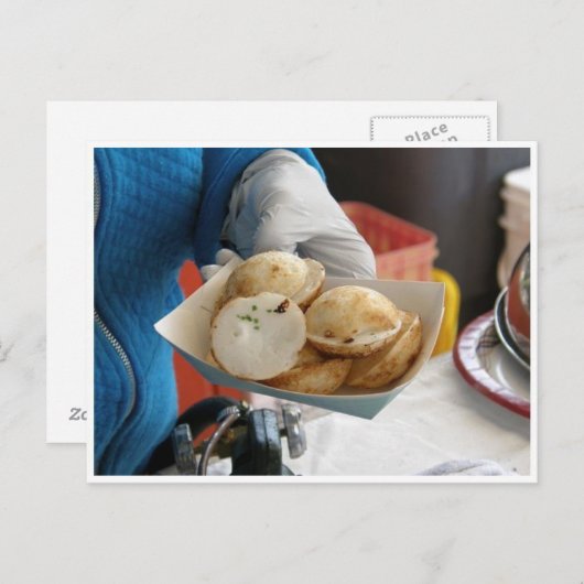 Carte Postale Le dessert thaïlandais (Devant / Derrière)