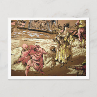 Carte Postale Le Diable M'A Fait Le Faire